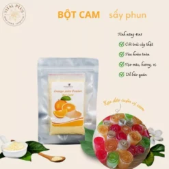 (100 gram) Bột trái cây - Bột Cam - Orange Powder - Vital Plus - Shop Nhà Anise