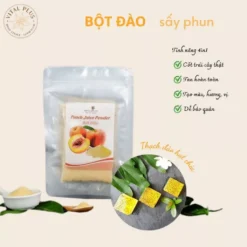 (100 gram) Bột trái cây - Bột Đào - Peach Powder - Vital Plus - Shop Nhà Anise