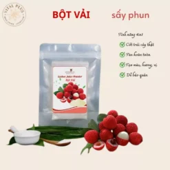 (1KG) Bột trái cây - Bột Vải - Lychee Powder - Vital Plus - Shop Nhà Anise