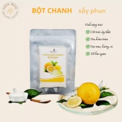 (50 gram) Bột trái cây - Bột Chanh Vàng - Lemon Powder - Vital Plus - Shop Nhà Anise