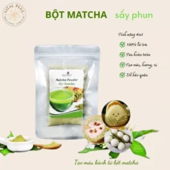 (50gram) Bột Trà - Bột Matcha - Matcha Powder - Vital Plus - Shop Nhà Anise