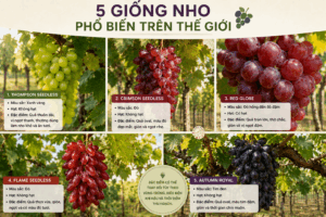 5 Giống Nho Phổ Biến Trên Thế Giới Bạn Nên Biết